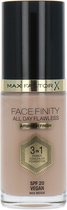 Max Factor Facefinity All Day Flawless 3 in 1 Airbrush Finish Foundation - N55 Beige (Vegan)