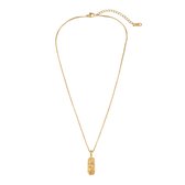 Erosion Ketting - Goud - Dottilove - Minimalistisch - 14k Goud Verguld