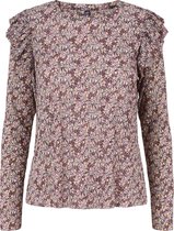 Pieces PCGWENA LS TOP Dames T-shirt - Maat XS