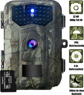 Wildcamera met Nachtzicht - Wildlife Camera 32MP - Buiten Camera - WildCamera 1080p resolutie hd - Inclusief 32GB SD kaart - Inclusief Nederlandstalige Handleiding digitaal - Batterijen Inbeg