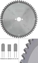 160mm Zaagblad voor aluminium TCT - 60 Tands - asgat 20mm - SPERO