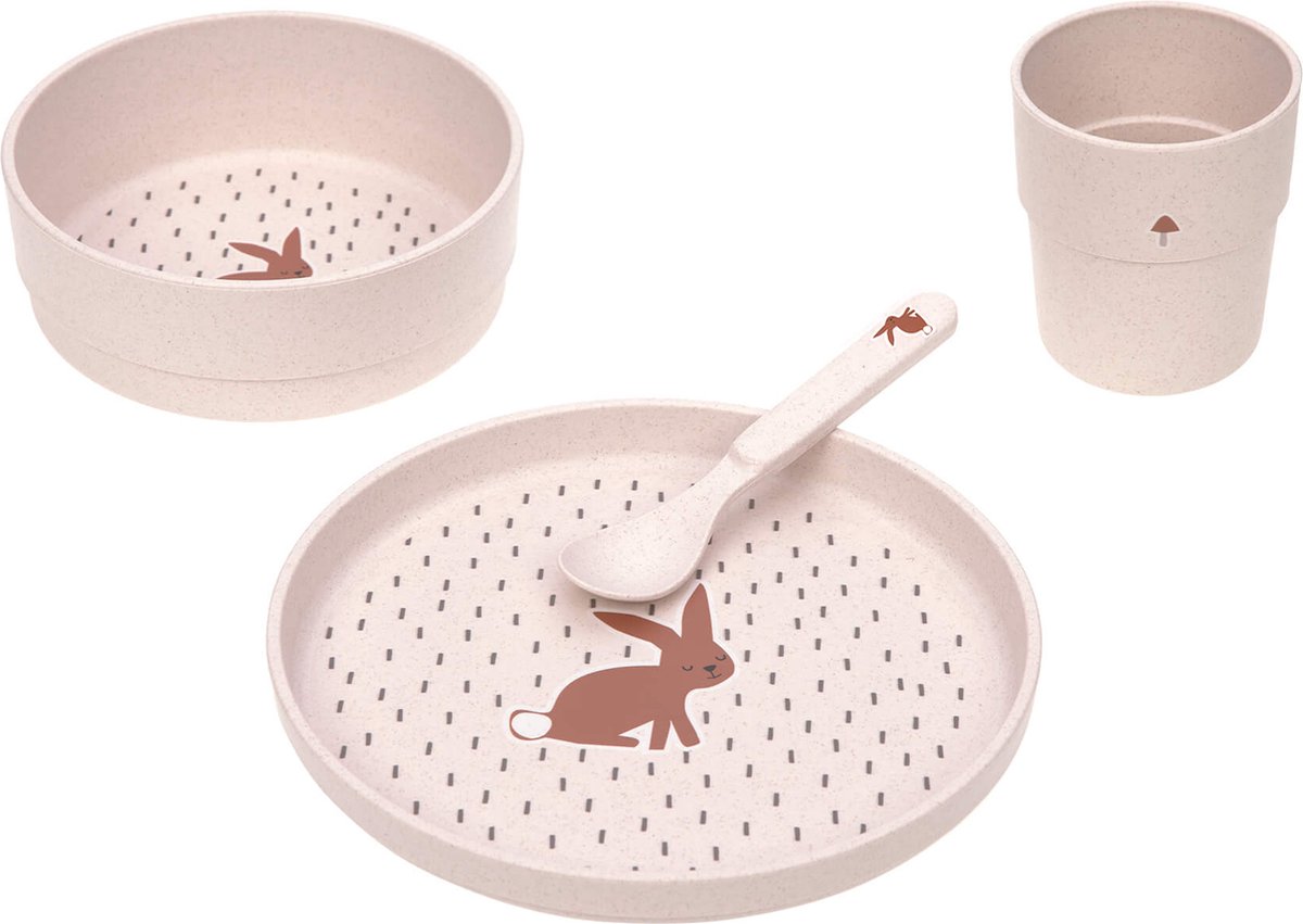 Laessig Little Forest Rabbit Dinerset