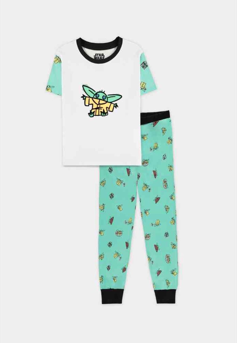 Disney The Mandalorian Kinderpyjama -Kids 134- The Child Groen