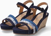 Mephisto Giny - dames sandaal - blauw - maat 42 (EU) 8 (UK)