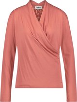 Cyell Luxery solids Peony shirt lange mouw oud roze maat 38