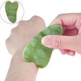 Guasha steen - Guasha schraper - Guasha - Gua Sha - Groen