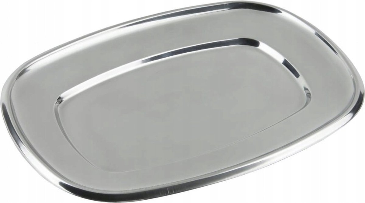 Kinghoff 1375 - Stalen dienblad - plaat - lade - 32 cm