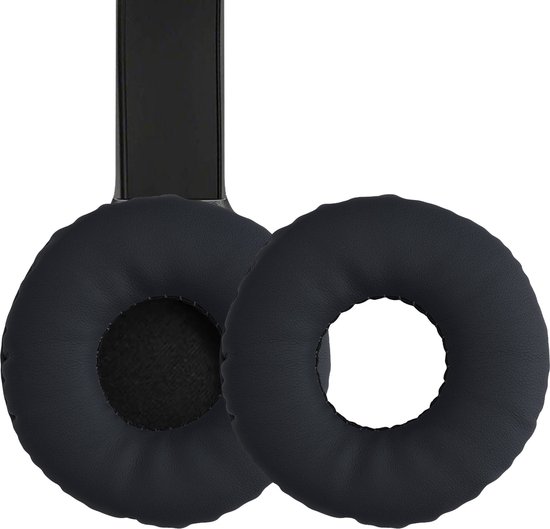 kwmobile 2x oorkussens geschikt voor Sony WHCH510 Earpads voor koptelefoon in zwart bol