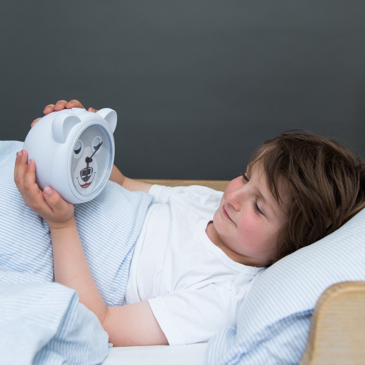 Zazu Bobbie Sleep Trainer - Réveil analogique pour enfants avec tic-tac -  Blanc | bol.com