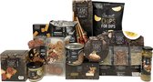 Kerstpakket borrelmix - kerstpakket - cadeaupakket - borrelpakket - cadeau voor man - cadeau voor vrouw – geschenk – snoep – koffie – thee – eten – kerstgeschenk – kerst 2021 – cho