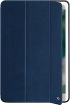 Apple iPad 7 10.2 (2019) Hoes - XQISIT - Piave Pencilholder Serie - Kunstlederen Bookcase - Donkerblauw - Hoes Geschikt Voor Apple iPad 7 10.2 (2019)