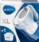 Brita 85858 Waterfilter Style XL lichtgrijs incl. 1 MAXTRA+ filterpatroon - Groot BRITA-filter in modern design ter vermindering van kalkaanslag, chloor en smaakverstorende stoffen.