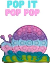 Regenboog Slak Pop it Fidget 2021 - Tiktok Trend - Speelgoed | Fidget toys Pop It