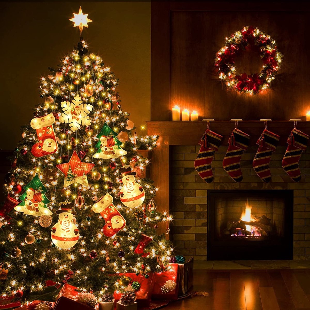 LEDLichtsnoer Kerstverlichting USBKerstverlichting LEDgordijn