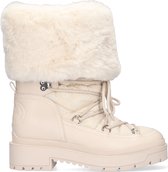 Guess Larya Dames Vachtlaarzen - Cream - Maat 40