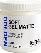 Golden | Gel Mediums | Soft Gel (Matte) | Pot á 237ml