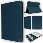 iPad 10.2 (2019) Hoes Navy Blue - Casemania Book Cover