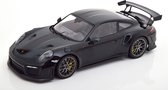 Porsche 911 (991/2) GT3 RS 2019 "Weissach Package" Zwart 1-18 Minichamps Limited 111 Pieces