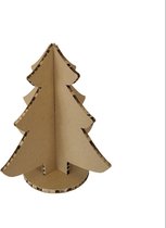 3Motion- Décoration de Noël- Bureau à Home Décoration- Sapin de Noël- 18 pièces- Carton- 100% recyclable