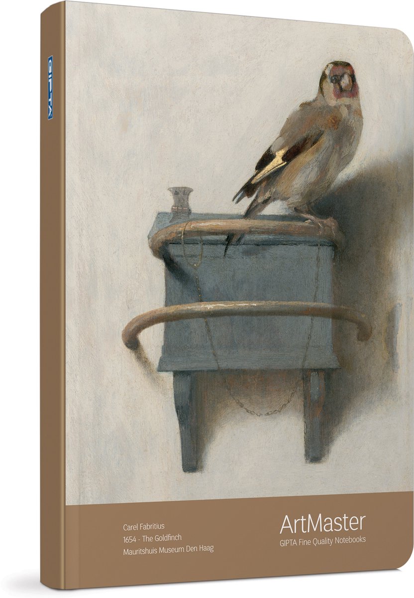 Notitieboek | Puttertje van Fabritius | Hardcover/gelinieerd - 17 x 24 cm - 240 pagina's
