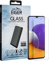 Eiger Tempered Glass Case Friendly Plat Geschikt voor Samsung Galaxy A22 4G