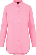 Pieces PCSIVA LS SHIRT D2D Dames Blouse Azalea Pink - Maat M
