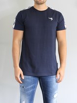 Prestify - Adonis t-shirt - cetacean blauw XXL