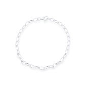 Xoo - Armband - Met schakels - Chunky chains - Linked - Statement armband - Trendy - Voor haar - Voor hem - Liefde - Cadeau - 925 zilver - Zilver