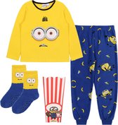 Cadeauset: pyjama + sokken MINIONS / 4-5 jaar 110 cm