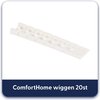 ComfortHome wiggen - wit - 20st. - stelwiggen - wiggenset - meubelwiggen - breekwiggen - 0.8x2x10cm