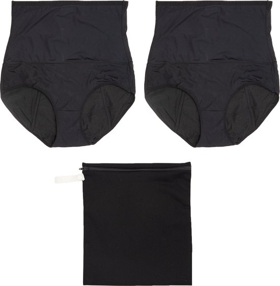 Cheeky Pants - Feeling Confident Set van 2 - Maat 40-42 - Comfortabel Ondergoed - Zero Waste - Incontinentie Oplossing