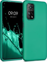 kwmobile telefoonhoesje voor Xiaomi Mi 10T / Mi 10T Pro - Hoesje voor smartphone - Back cover in metallic turquoise