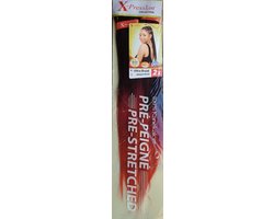 Foto: X pression ultra braid pre stretched nummer om apple mango