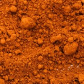 Pigment poeder Oranje 100 gram 54. Oxyde de Fer Orange