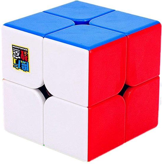 Thumbnail van een extra afbeelding van het spel MoYu Meilong 2x2 M speed cube magnetisch - Stickerless - Draai Kubus Puzzel - Magic Cube