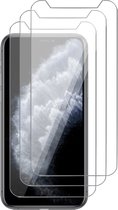 Screenprotector geschikt voor iPhone 11 Pro Max / XS Max - 3 Stuks Beschermglas Screenprotector Glas Screen Protector