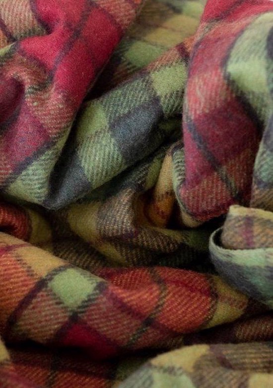 Wollen Tweed Tartan plaid British Columbia - Warm - Zacht - Stijlvol - cadeau - geschenk tip - kwalitatief