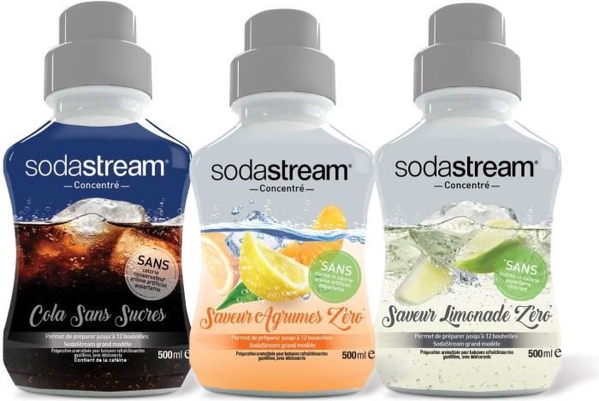 Sodastream Concentré pour Cocktail sans Alcool Saveur Pina Colada