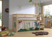 Rideau de jeu de dinosaure en coton pour lit bébé
