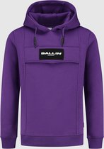 Ballin Amsterdam -  Jongens Regular Fit   Hoodie  - Paars - Maat 176