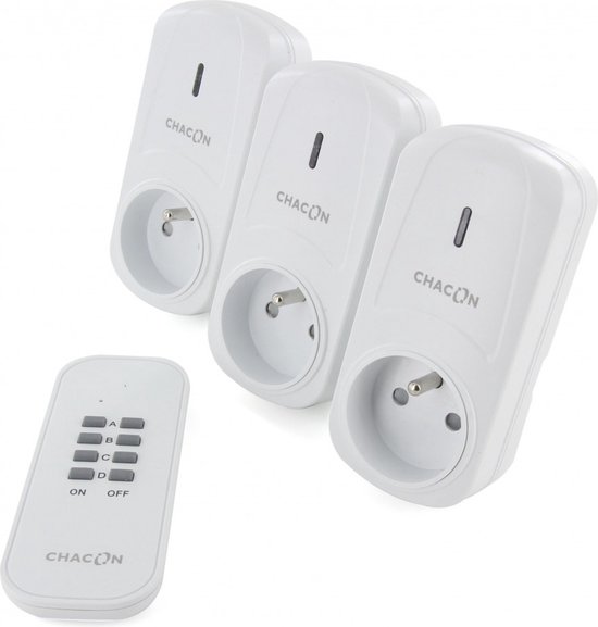KLIKAANKLIKUIT Compact Wireless Socket Switch Set APC3-2300R (Draadloze schakelaars) Afstandsbediening