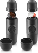 Flores Draagbare Koffiezetapparaat | Geschikt Voor Cups & Poeder | Koffiezetapparaat Voor Onderweg | Espresso To Go | Koffiemaker | Portable