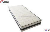 Matras - Pocket Traagschuim/Nasa 3D 7 ZONE 21 CM - Zacht ligcomfort  80/200/21