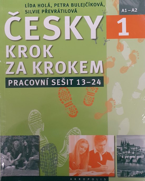 New Czech Step by Step 1: Workbook 2 - lessons 13-24 - cover