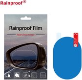 2 piece/package rain proof mirror sticker 150x100mm