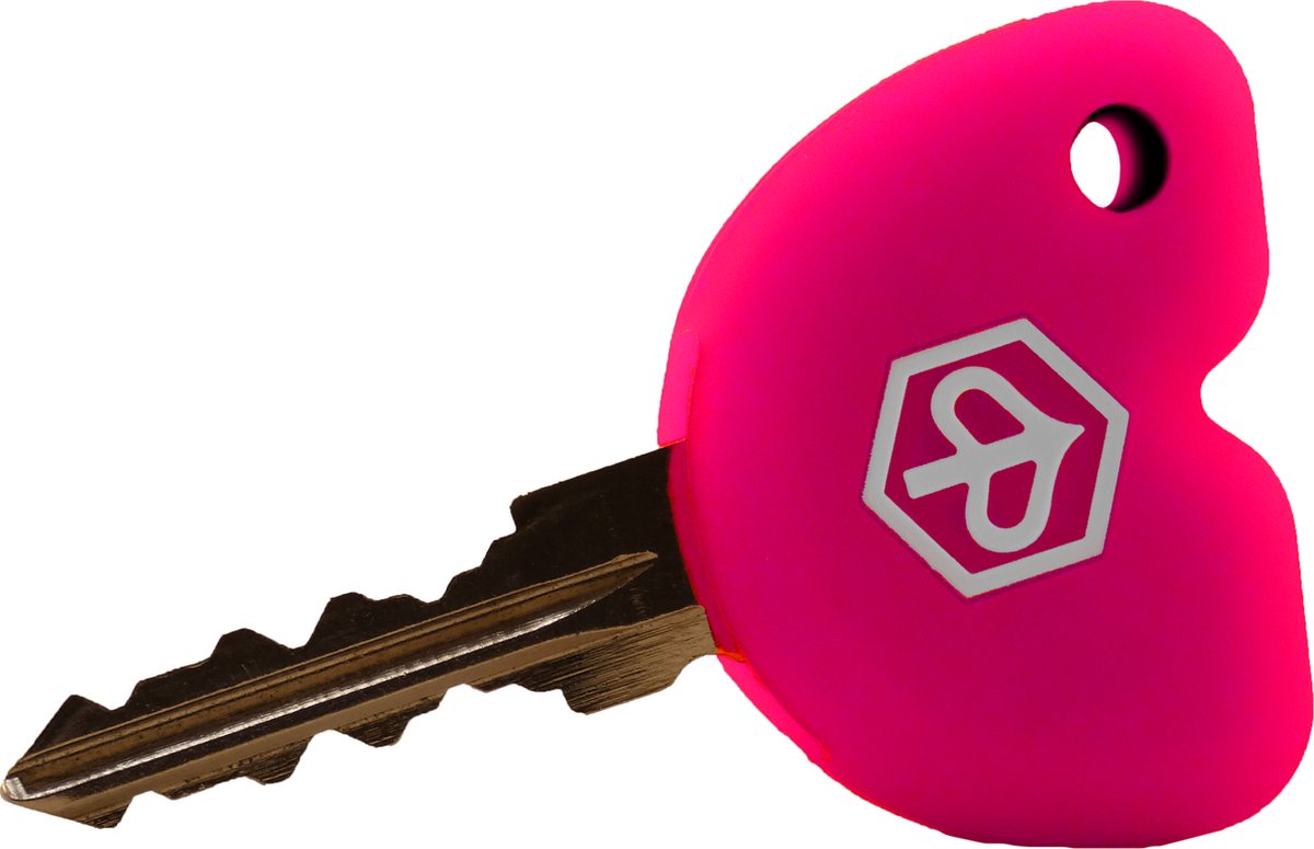 Rubber Sleutelhoesje Piaggio, Zip Neon Roze | bol.com