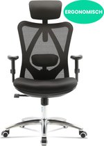 2. Starrydays Ergonomische Bureaustoel voor Volwassenen – Kantoorstoel, Vergaderstoel & Gaming stoel – Bureaustoel met Wieltjes
