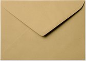 Enveloppen - Kraftpapier - Bruin - 15,6 x 22 cm - 50 stuks
