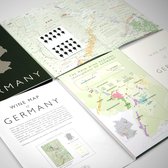 Vouwbare wijnkaart - Poster - Wijnland - Duitsland