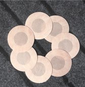tepelstickers - 10 stuks - beige - nipple covers - tepelbedekkers - nipple sticker - tepel sticker - tepelplakkers -  tepelpleisters -